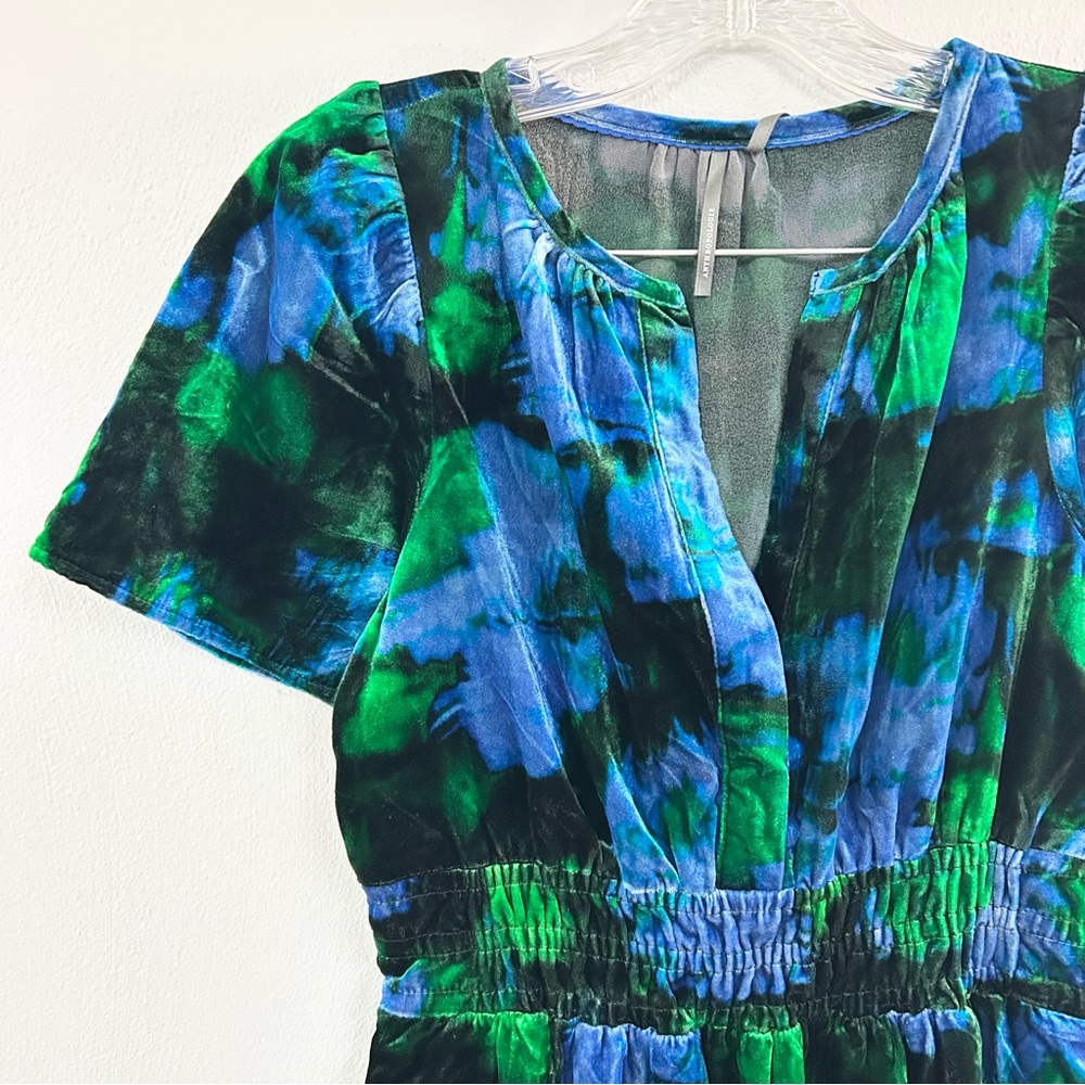 ANTHRO MAEVE 🐛 From Anthropologie - Somerset Velvet Mini Dress - Size XS